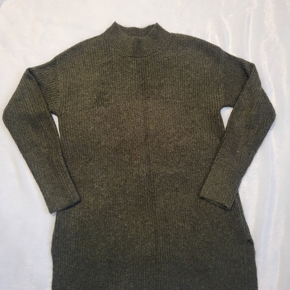 Old Navy Dark Olive Turtleneck Sweater